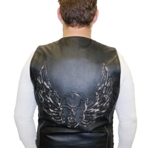 best leather vest