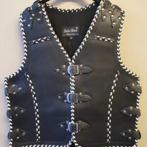 Thick Leather Vest for men