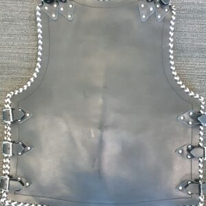motorcycle leather vest