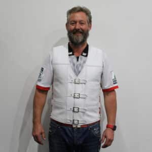leather vest fashion