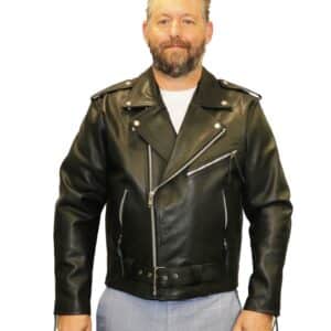 riding leather jacket