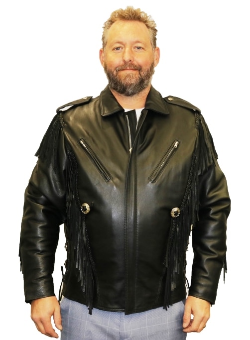 Fringe Jacket - Fringed Motorcycle Leather Jacket - Best Leather Jackets