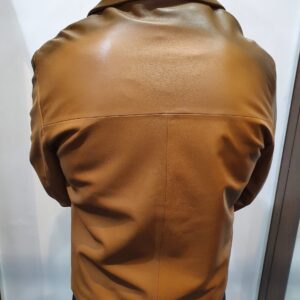 tobacco leather jacket