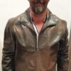 olive leather jacket new zealand