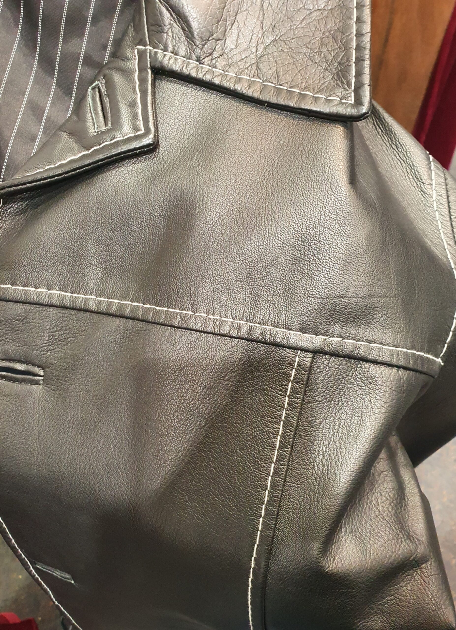 Luciano JKS001 Sheepskin Leather Jacket - Leather Direct
