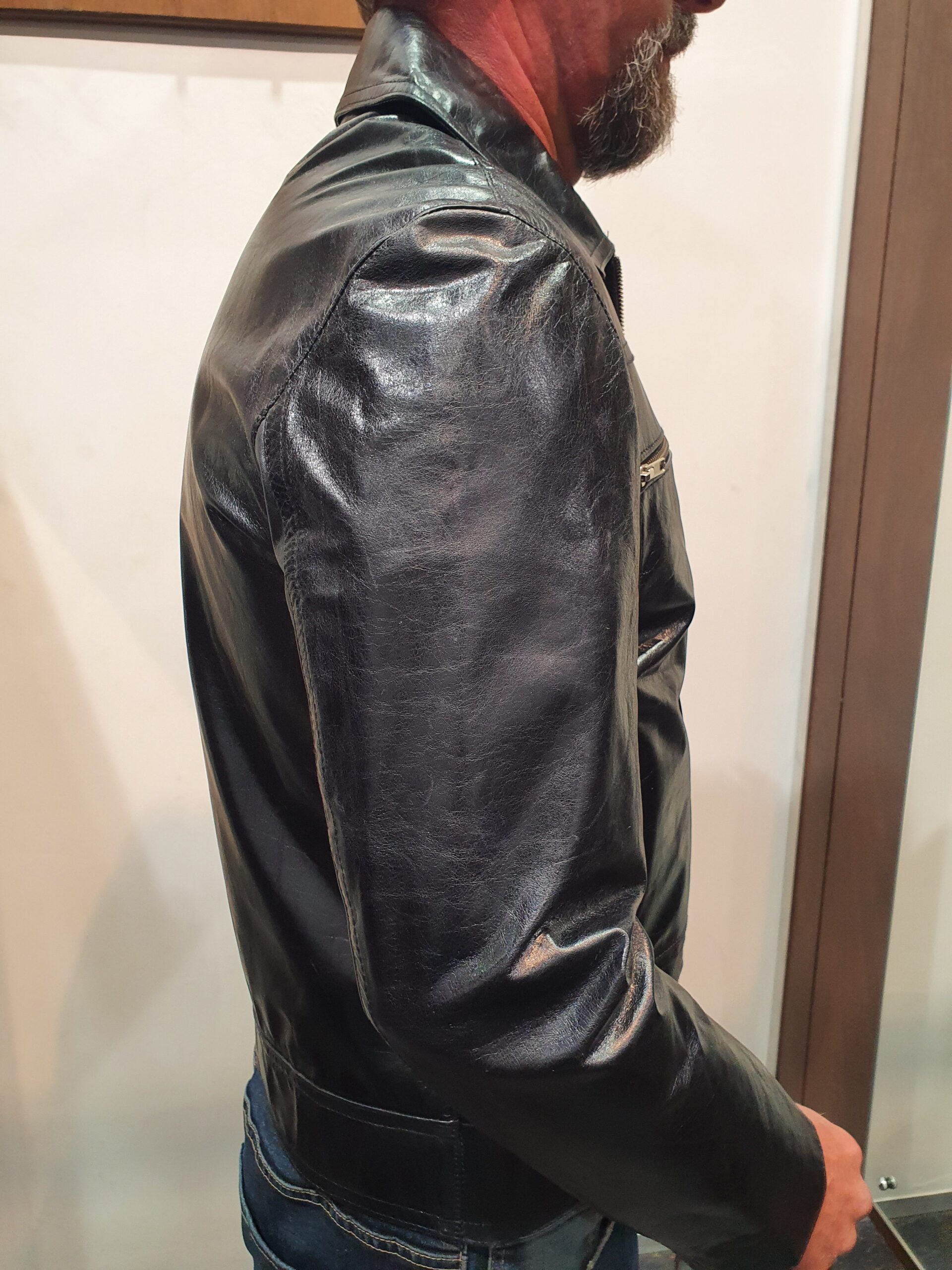 Ossie Leather Jacket(Dakota Leather) - Leather Direct