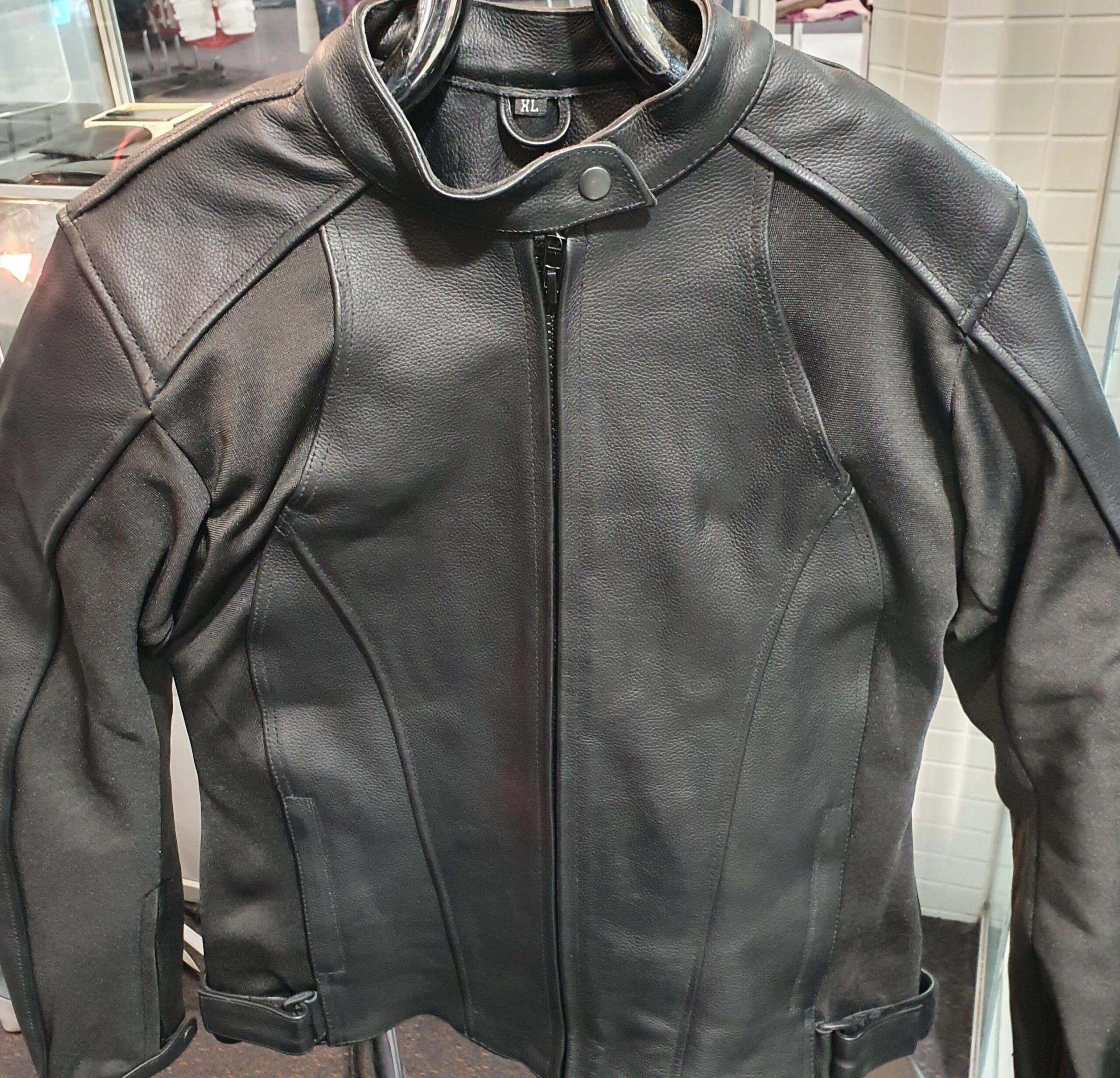 Ladies Motorcycle Leather Jacket - Leather Direct