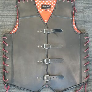 thick leather vest nz