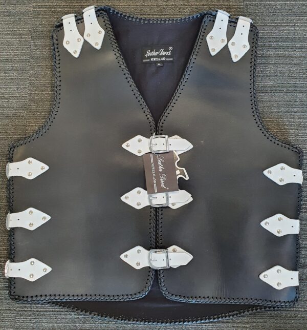 thick biker vest