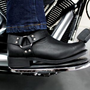 motorcycle leather boots