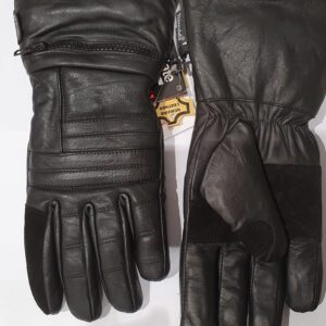 motorcycle leather gloves long