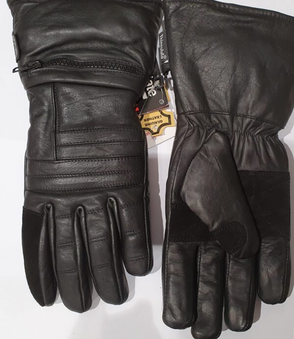 motorcycle leather gloves long