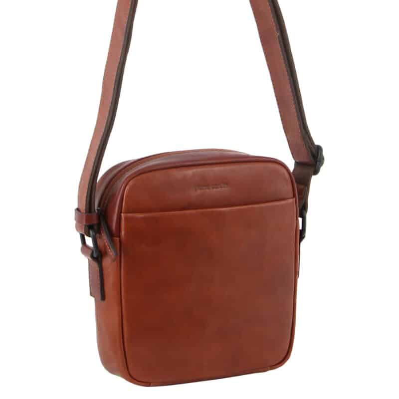 Pierre Cardin Leather Cross-body Bag - MEN'S LEATHER BAG