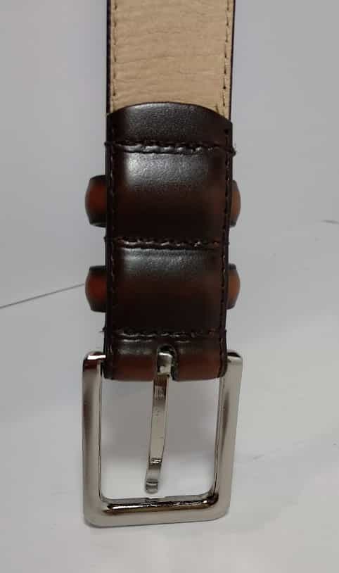 Brown Leather Belt - Ellington - Leather Direct