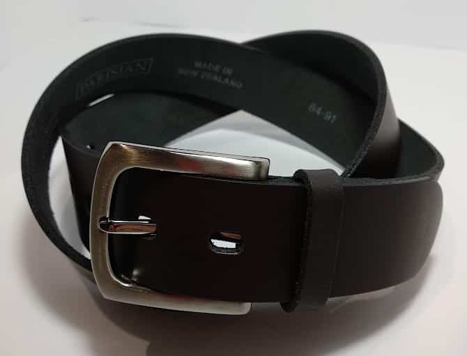 Brown Leather Belt - Millenium - Leather Direct